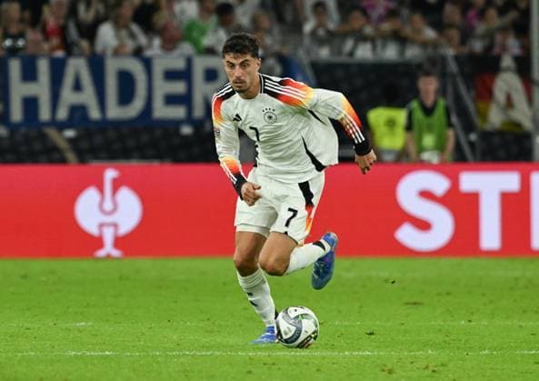 07 09 2024, xsltx, Football UEFA Nations League 2024, Germany Hungary emspor, v l Kai Havertz German National Team DFL DFB REGULATIONS PROHIBIT ANY USE OF PHOTOGRAPHS as IMAGE SEQUENCES and or QUASI VIDEO