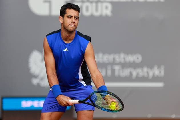 SZCZECIN, 11.09.2024 TURNIEJ TENISA ZIEMNEGO ATP, Tennis Herren CHALLENGER INVEST IN SZCZECIN OPEN 2024 NZ JAUME MUNAR FOT. KRZYSZTOF CICHOMSKI NEWSPIX.PL --- Newspix.pl  240911KCI010