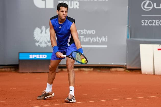 SZCZECIN, 11.09.2024 TURNIEJ TENISA ZIEMNEGO ATP, Tennis Herren CHALLENGER INVEST IN SZCZECIN OPEN 2024 NZ JAUME MUNAR FOT. KRZYSZTOF CICHOMSKI NEWSPIX.PL --- Newspix.pl  240911KCI012