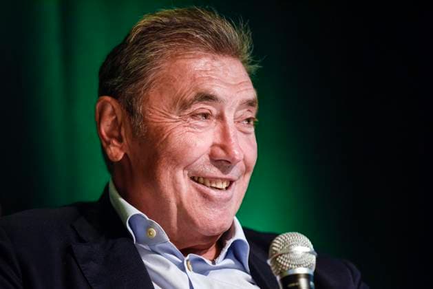 NEW STAMPS BELGIAN TOUR WINNERS Pc Eddy Merckx en Lucien Van Impe onthullen hun eigen postzegel van bpost met Eddy Merckx, Lucien Van Impe en CEO Koen Van Gerven - Cp Eddy Merckx et Lucien Van Impe dévoilent leur propre timbre-poste de bpost avec Eddy Merckx, Lucien Van Impe et le CEO Koen Van Gerven 07 06 2017 pict. TG Photo News MECHELEN Belgium  Copyright: xTgx ASS PN BELGIË KLEURT GEEL POSTZEGELS MET EDDY MERCKX EN LUCIEN V