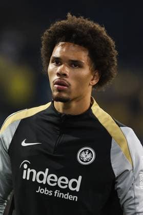 Nnamdi Collins Eintracht Frankfurt,34 1 Main Round DFB Cup Season 2024 2025 Eintracht Braunschweig vs Eintracht Frankfurt at Eintracht Stadion in Braunschweig Soccer,Man,Men,Germany,19 08 2024