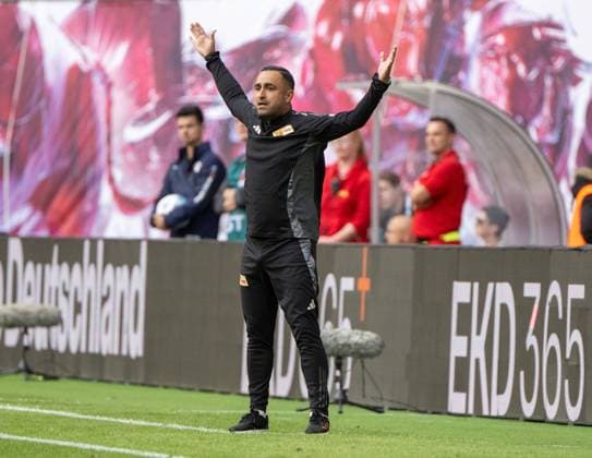 Football, Men, 1 Bundesliga, Season 2024 25, Matchday 3 , RB Leipzig 1 FC Union Berlin, Co Coach Babak Keyhanfar 1 FC Union Berlin , 14 09 2024, Copyright: xMatthiasxKochx