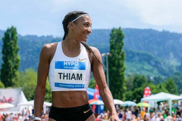 Athletics: Hypomeeting Gotzis 2018 GOTZIS, AUSTRIA - MAY 26 : Nafissatou Thiam of Belgium pictured at the Hypo meeting Gotzis 2018 during the high jump at the Mosle stadion on May 26, 2018 in Gotzis, Austria, 26 05 18 Gotzis Austria  Copyright: xJanxDexMeuleneirx 10716333-107