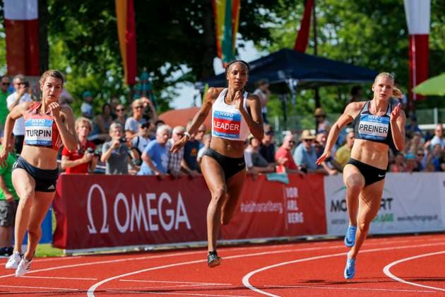 Athletics: Hypomeeting Gotzis 2018 GOTZIS, AUSTRIA - MAY 26 : Nafissatou Thiam of Belgium pictured at the Hypo meeting Gotzis 2018 during the 200 metres at the Mosle stadion on May 26, 2018 in Gotzis, Austria, 26 05 18 Gotzis Austria  Copyright: xJanxDexMeuleneirx 10716333-141