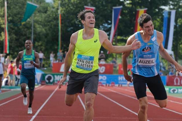 Athletics: Hypomeeting Gotzis 2018 GOTZIS, AUSTRIA - MAY 26 : Thomas Van Der Plaetsen of Belgium pictured at the Hypo meeting Gotzis 2018 during the 400 metres at the Mosle stadion on May 26, 2018 in Gotzis, Austria, 26 05 18 Gotzis Austria  Copyright: xJanxDexMeuleneirx 10716333-154