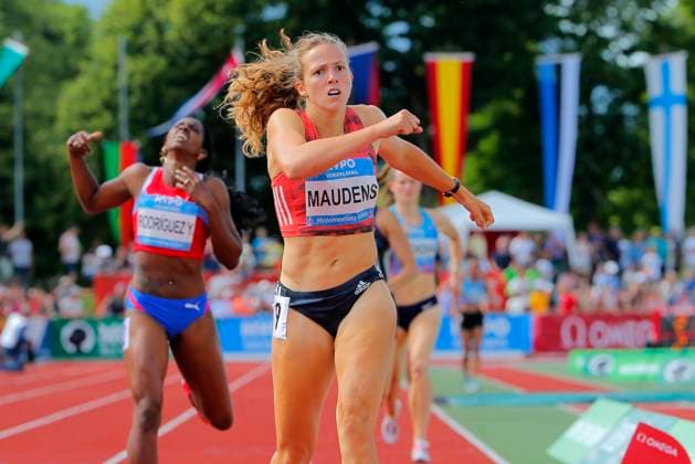 Athletics: Hypomeeting Gotzis 2018 GOTZIS, AUSTRIA - MAY 27 : Hanne Maudens of Belgium pictured at the Hypo meeting Gotzis 2018 during the 800 metres at the Mosle stadion on May 27, 2018 in Gotzis, Austria, 27 05 18 Gotzis Austria  Copyright: xJanxDexMeuleneirx 10716333-243