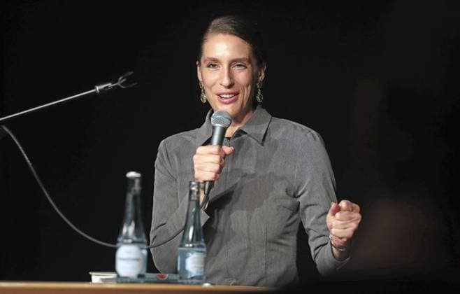 Andrea Petkovic presents her new book in the reading café of the Gladbeck public library FOR EDITORIAL PURPOSES ONLY EDITORIAL USE ONLY p Andrea Petkovic presents her new book in the reading café of the Gladbeck public library on Wednesday, September 18, 2024 Photo Frank Oppitz FUNKE Foto Services p Sport Deutschland NRW Gladbeck Copyright FrankxOppitz Copyright: FrankxOppitz doc7x8ng8fr3o4qp1up944 ,EDITORIAL USE ONLY Copyright: FrankxOppitz
