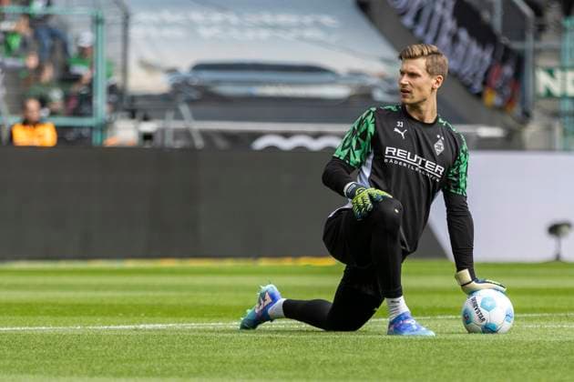 Moritz Nicolas Borussia Moenchengladbach, 33 Moenchengladbach, Football 1 Bundesliga 3 Matchday, Matchday 3, Borussia Moenchengladbach VfB Stuttgart, 14 09 2024, Borussia Park, Moenchengladbach DFL regulations prohibit any use of photographs as image sequences and or quasi video Â