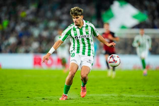 September 23, 2024, Sevilla, Sevilla, SPAIN: Abde Ezzalzouli of Real Betis in action during the Spanish league, La Liga EA Sports, football match played between Real Betis and RCD Mallorca at Benito Villamarin stadium on September 23, 2024, in Sevilla, Spain. Sevilla SPAIN - ZUMAa181 20240923_zaa_a181_130 Copyright: xJoaquinxCorcherox