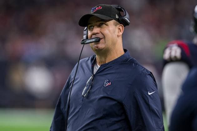 NFL, American Football Herren, USA 2018: Cowboys vs Texans AUG 30 August 30, 2018: Houston Texans head coach Bill O Brien during the 4th quarter of a preseason NFL football game between the Houston Texans and the Dallas Cowboys at NRG Stadium in Houston, TX. The Texans won the game 14 to 6...Trask Smith CSM Houston TX U.S. EDITORIAL USE ONLY Copyright: xx ZUMA-20180830_zaf_c04_124.jpg TraskxSmithx csmphototwo422667