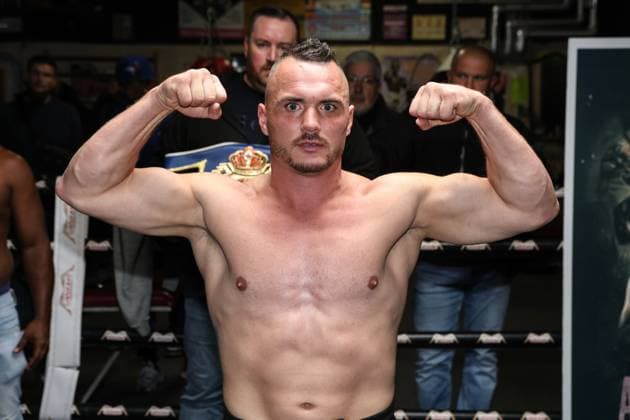 Boxing Boxing in the North, Libra, Hamburg, 02 10 2024 WBF World Championship Angelo Europa Frank GER Oelfen Padilla COL