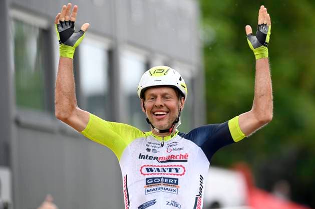 Brussels Cycling Classic 2022 Cycling Race BRUSSELS, BELGIUM - JUNE 05 : Van Der Hoorn Taco (NED) of Intermarche - Wanty - Gobert Materiaux winning the Flanders Classics 10th Brussels Cycling Classic cycling race with start and finish in Brussels on June 05, 2022 in Brussels, Belgium, 5 06 2022 Brussels Belgium  Copyright: xNicoxVereeckenx 10983689-103