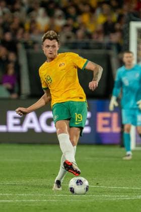 Adelaide, Australia, October 10th 2024: Harry Souttar (19 Australia) passes the ball during the FIFA World Cup, WM, Weltmeisterschaft, Fussball 2026 AFC Asian Qualifiers Round 3 game between Australia and China PR at Adelaide Oval in Adelaide, Australia. (Noe Llamas SPP) Copyright: xNoexLlamasx xSPPx spp-en-NoLlSp-2008-241010-NLB03732
