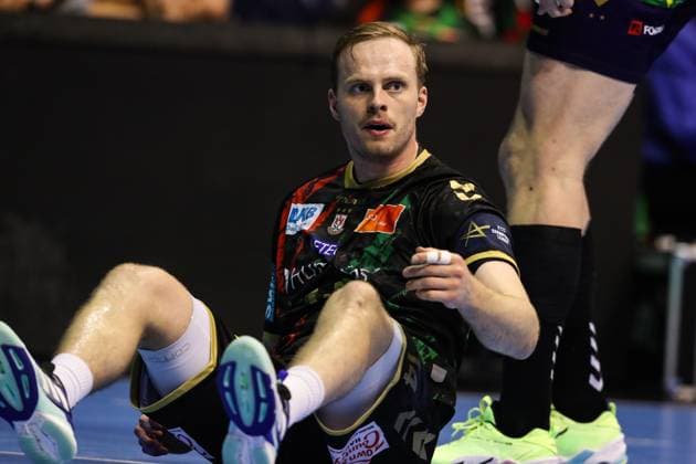 Omar Ingi Magnusson SC Magdeburg,14 Handball EHF Champions League Season 2024 2025 Group B SC Magdeburg vs Industria Kielce at the GETEC Arena in Magdeburg Action,Handball,Germany,10 10 2024
