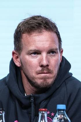 Sport, Football, UEFA Nations League Season 2024 2025 Group A3 Matchday 4 Final press conference Germany before the match against the Netherlands 13 10 2024, Allianz Arena Munich Julian Nagelsmann Coach Germany Munich Allianz Arena Bayern Germany
