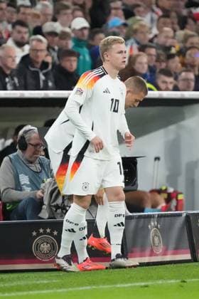 Jonathan Burkardt Germany, Germany, 10 is substituted Munich 14 10 2024 Germany vs Netherlands, Nations League, Matchday 4