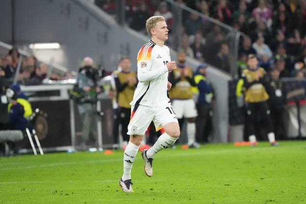 Jonathan Burkardt Germany, Germany, 10 is substituted Munich 14 10 2024 Germany vs Netherlands, Nations League, Matchday 4