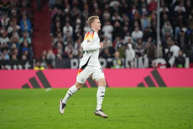 Jonathan Burkardt Germany, Germany, 10 is substituted Munich 14 10 2024 Germany vs Netherlands, Nations League, Matchday 4