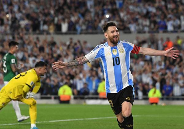Lionel Messi Argentina vs Bolivia South American Qualifiers World Cup 2026 15 10 2024 Photobaires Copyright: xxx