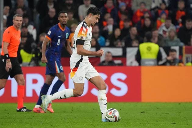 Aleksandar Pavlovic Germany Germany, 16 Munich 14 10 2024 Germany vs Netherlands, Nations League, Matchday 4