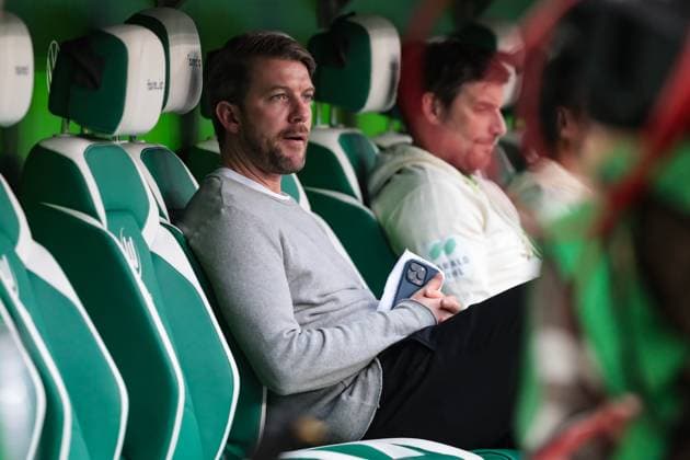Head of Licensing Peter Niemeyer Werder Bremen 1 Soccer Bundesliga Season 2024 2025 VfL Wolfsburg vs Werder Bremen at the Volkswagen Arena in Wolfsburg Soccer,Germany,Man,Men,20 10 2024