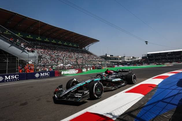 12 KIMI ANTONELLI Andrea (ita), Mercedes AMG F1 Team W15, action during the Formula 1 Gran Premio de la Ciudad de Mexico 2024, 20th round of the 2024 Formula One World Championship, WM, Weltmeisterschaft from October 25 to 27, 2024 on the Autodromo Hermanos Rodriguez, in Mexico City, Mexico - F1 - MEXICO CITY GRAND PRIX 2024 DPPI Panoramic  241025_R20_MESSICO_DP_AV3_0162