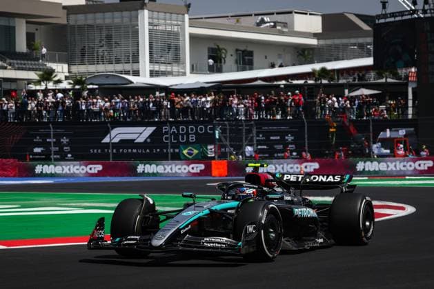 KIMI ANTONELLI Andrea (ita), Mercedes AMG F1 Team W15, action during the Formula 1 Gran Premio de la Ciudad de Mexico 2024, 20th round of the 2024 Formula One World Championship, WM, Weltmeisterschaft from October 25 to 27, 2024 on the Autodromo Hermanos Rodriguez, in Mexico City, Mexico - F1 - MEXICO CITY GRAND PRIX 2024 DPPI Panoramic  241025_R20_MESSICO_DP_AV3_0716