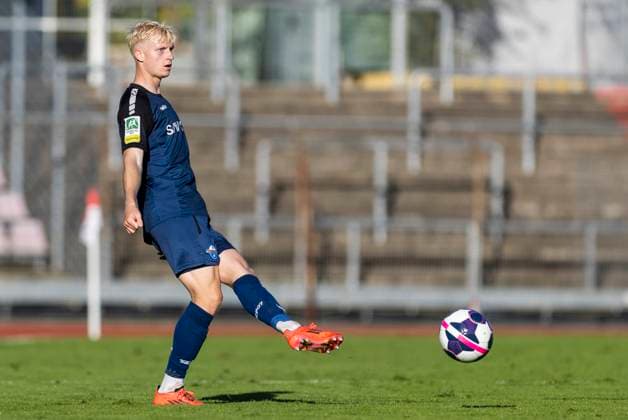 Regionalliga West Fortuna Köln SC Paderborn U21, 26 10 2024 Anton Bäuerle SC Paderborn U21, 14 Regionalliga West, Fortuna Köln SC Paderborn U21, 13 Matchday, on 26 10 2024, Südstadion, Cologne Copyright: xBEAUTIFULxSPORTS Meuselx