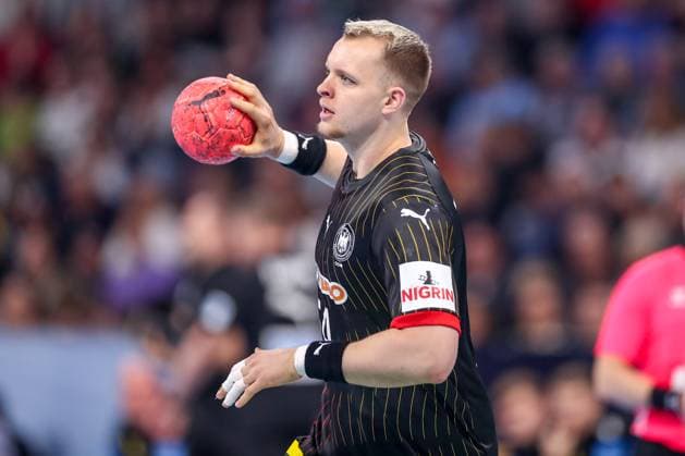 07 11 2024, Handball, EHF EURO Qualifiers, Germany Switzerland, SAP Arena Mannheim Justus Fischer GER 54 Baden Württemberg Germany