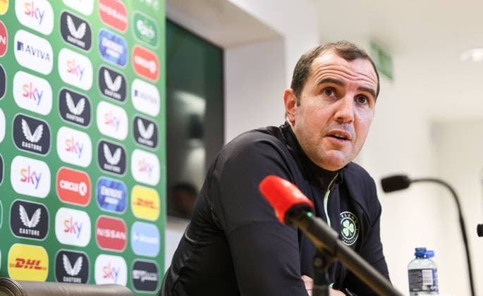 Republic of Ireland press conference, PK, Pressekonferenz FAI National Training Centre, Dublin 11 11 2024 Assistant Manager John O™Shea John O™Shea 11 11 2024  Copyright: x INPHO NickxElliottx EB9A8535