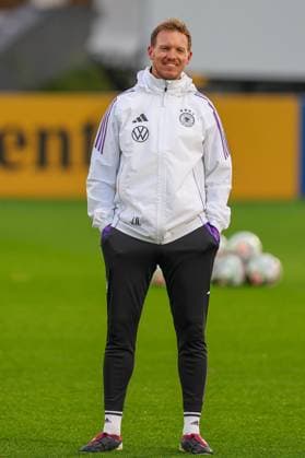 Soccer, national coach Julian Nagelsmann, training of the German national soccer team on Frankfurt am Main, 11 11 2024 at the DFB Campus Frankfurt am Main DFB Campus Hessen Germany