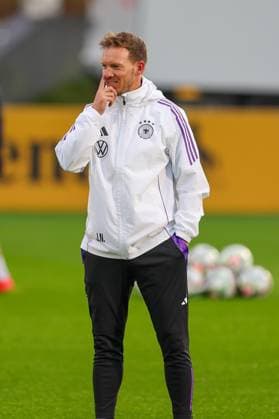 Soccer, national coach Julian Nagelsmann, training of the German national soccer team on Frankfurt am Main, 11 11 2024 at the DFB Campus Frankfurt am Main DFB Campus Hessen Germany