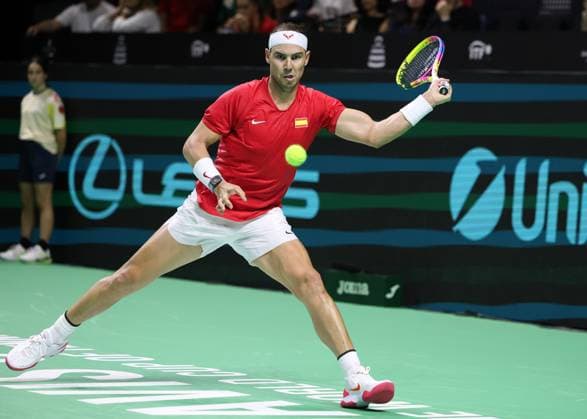Rafael Nadal, Davis Cup Final 2024, Palacio de Deportes JosÃ Copyright: xJuergenxHasenkopfx