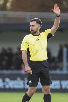 24 11 2024, xusrbx, Soccer Regionalliga Suedwest, Eintracht Frankfurt U21 Stuttgarter Kickers emspor, Mika Foster Referee , DFL DFB REGULATIONS PROHIBIT ANY USE OF PHOTOGRAPHS as IMAGE SEQUENCES and or QUASI VIDEO Dreieich