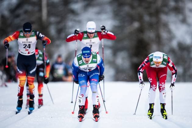 241130 Federico Pellegrino of Italy competes in men s sprint quarter final during the FIS Cross Country World Cup on November 30, 2024 in Ruka Photo Kalle Parkkinen BILDBYRAN COP 211 KP0069 skidor cross country skiing langrenn världscupen fis cross country world cup sprint bbeng  Copyright: KALLExPARKKINEN BB241130BB083
