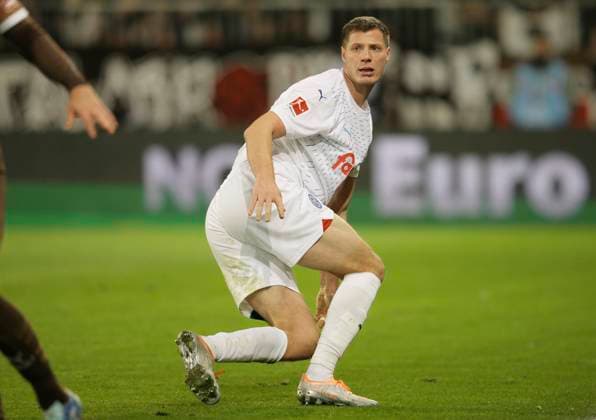 Photo Patrick ERRAS Kiel Soccer 1 Bundesliga , on Fri 29 11 2024 FC St Pauli Holstein Kiel