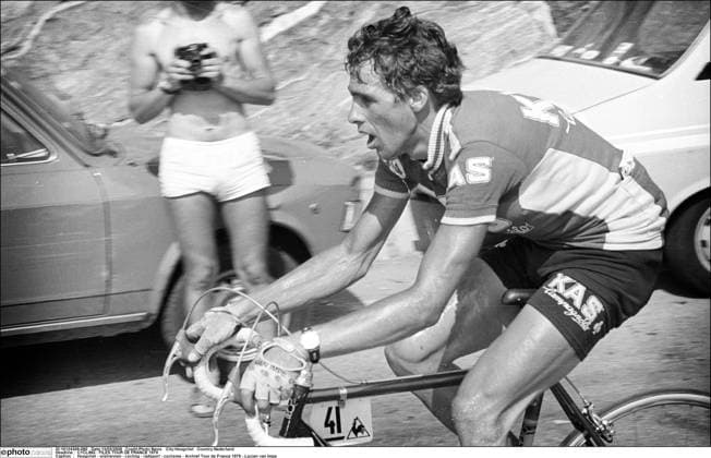 CYCLING : FILES TOUR DE FRANCE 1979 Hoogvliet - wielrennen - cycling - radsport - cyclisme - Archief Tour de France 1979 - Lucien van Impe Hoogvliet Nederland  Copyright: xx TDFR1979-168.JPG