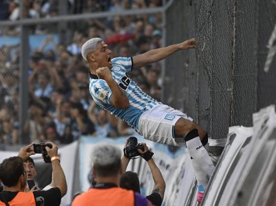 RACING VS ESTUDIANTES Date 24 Argentine Professional Soccer League Tournament First Division 4 12 2024 Copyright: xxx