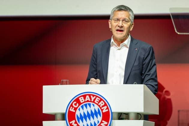 Herbert Heiner FC Bayern Muenchen, President , GER, FC Bayern Muenchen, Football, Bundesliga, Members Meeting, Annual General Meeting, Season 2024 2025, 08 12 2024, Eibner Pressefoto Sascha Walther GER, FC Bayern Muenchen, Football, Bundesliga, Members Meeting, Annual General Meeting, Season 2024 2025, 08 12 2024 Muenchen Copyright: xEibner-Pressefotox EP_EER