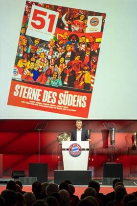 Herbert Heiner FC Bayern Muenchen, President , 51 Clubmagazin, GER, FC Bayern Muenchen, Football, Bundesliga, General Meeting, Annual General Meeting, Season 2024 2025, 08 12 2024, Eibner Pressefoto Sascha Walther GER, FC Bayern Muenchen, Football, Bundesliga, General Meeting, Annual General Meeting, Season 2024 2025, 08 12 2024 Muenchen Copyright: xEibner-Pressefotox EP_EER
