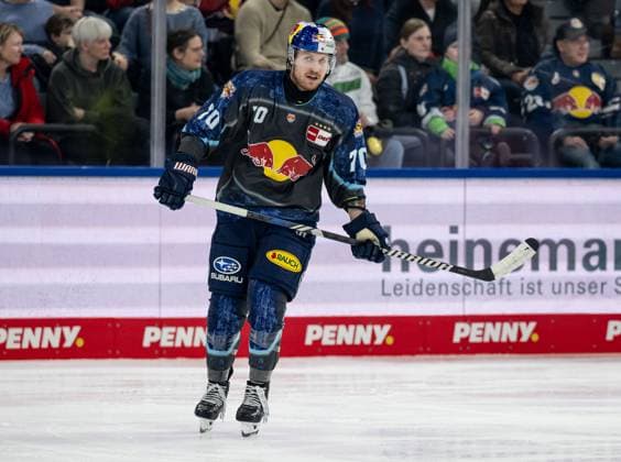 Maximilian Daubner EHC Red Bull Muenchen, 70 GER, EHC Red Bull Muenchen vs ERC Ingolstadt, Ice Hockey, DEL, Matchday 24, Season 2024 2025, 08 12 2024 GER, EHC Red Bull Muenchen vs ERC Ingolstadt, Ice Hockey, DEL, Matchday 24, Season 2024 2025, 08 12 2024 Muenchen Copyright: xEibner-Pressefoto HeikexFeinerx EP_HFR