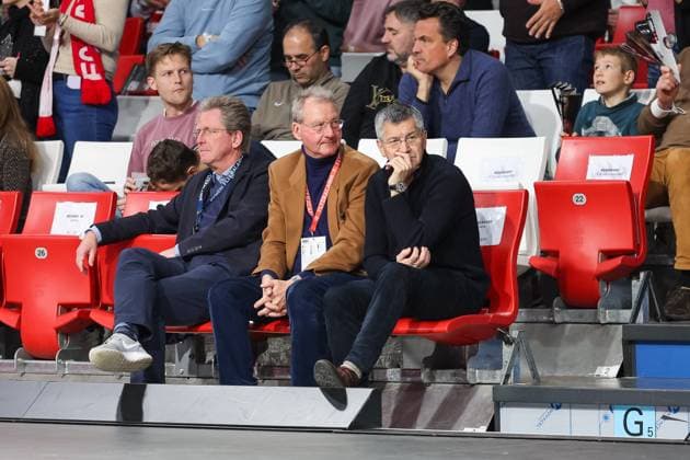 Herbert Hainer FC Bayern Muenchen, President at the FC Bayern Basketball match, GER, FC Bayern Muenchen vs SC RASTA Vechta, Basketball, BBL Cup, Quarter-finals, 2024 2025 season, 09 12 2024, GER, FC Bayern Muenchen vs SC RASTA Vechta, Basketball, BBL Cup, Quarter-finals, 2024 2025 season, 09 12 2024 Muenchen Copyright: xEibner-Pressefoto JennixMaulx EP_JML