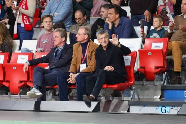 Herbert Hainer FC Bayern Muenchen, President at the FC Bayern Basketball match, GER, FC Bayern Muenchen vs SC RASTA Vechta, Basketball, BBL Cup, Quarter-finals, 2024 2025 season, 09 12 2024, GER, FC Bayern Muenchen vs SC RASTA Vechta, Basketball, BBL Cup, Quarter-finals, 2024 2025 season, 09 12 2024 Muenchen Copyright: xEibner-Pressefoto JennixMaulx EP_JML