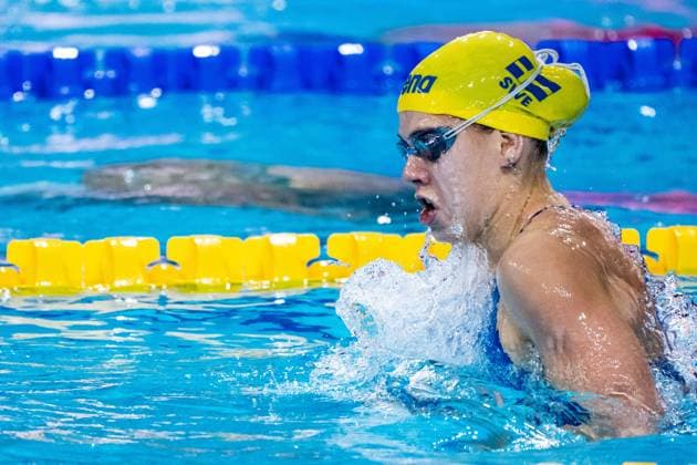 241211 Olivia Klint Ipsa of Sweden competes in women™s 100 meter breaststroke swimming heats during day 2 of the 2024 World Aquatics Short Course Swimming Championships on December 11, 2024 in Budapest Photo Emma Wallskog BILDBYRAN COP 320 EW0467 bbeng swimming swimming svomming 2024 world aquatics short course swimming championships kortbane vm sim vm vm kortbana  Copyright: EMMAxWALLSKOG BB241211EW056