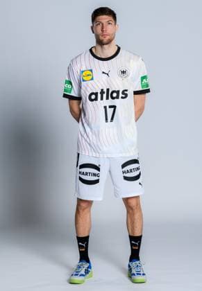 Grosswallstadt Handball DHB Germany Photo shoot Lukas Zerbe Germany Grosswallstadt Sporthotel Bayern Germany