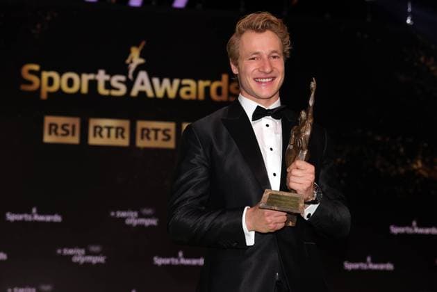 Sports Awards 2024 Marco Odermatt, winner in the Sportsman of the Year category Presentation of the Sports Awards on 05 01 2025 at the SRF Studios in Zurich Leutschenbach, Canton of Zurich, Switzerland