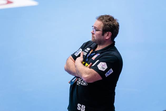 Steffen Birkner HSG Blomberg Lippe, Coach GER, HSG Blomberg Lippe GER vs JDA Bourgogne Dijon Handball FRA , Handball, EHF European League Women, Group Phase, 11 01 2025 GER, HSG Blomberg Lippe GER vs JDA Bourgogne Dijon Handball FRA , Handball, EHF European League Women, Group Phase, 11 01 2025 Blomberg Copyright: xEibner-Pressefoto JanxRollingerx EP_JSK