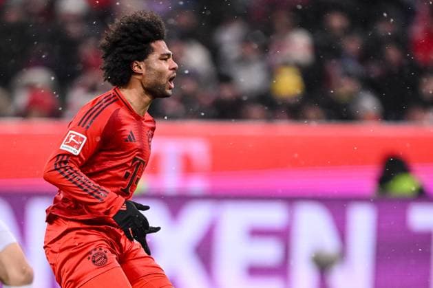 Serge Gnabry FC Bayern Muenchen Looks on during the Bundesliga match between FC Bayern München and TSG 1899 Hoffenheim, Allianz Arena on January 15, 2025 in Munich, Germany Photo by Harry Langer DeFodi Images Serge Gnabry FC Bayern Muenchen Looks on during the Bundesliga match between FC Bayern München and TSG 1899 Hoffenheim at Allianz Arena on January 15, 2025 in Munich, Germany Photo by Harry Langer DeFodi Images DFL regulations prohibit any use of photographs as image sequences and or quasi video Defodi 541 FCBTSG20250115 543 Defodi-541 DFL regulations prohibit any use of photographs as image sequences and or quasi-video.