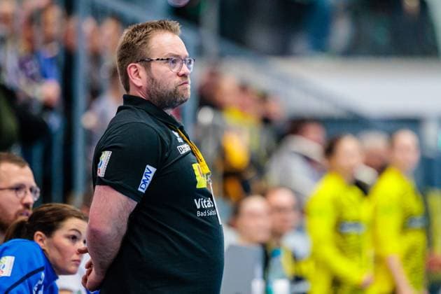 Steffen Birkner HSG Blomberg Lippe, Coach GER, HSG Blomberg Lippe vs Borussia Dortmund, Handball, 1 Bundesliga Women, Matchday 14, Season 2024 2025, 22 01 2025 GER, HSG Blomberg Lippe vs Borussia Dortmund, Handball, 1 Bundesliga Women, Matchday 14, Season 2024 2025, 22 01 2025 Blomberg Copyright: xEibner-Pressefoto JanxRollingerx EP_JSK