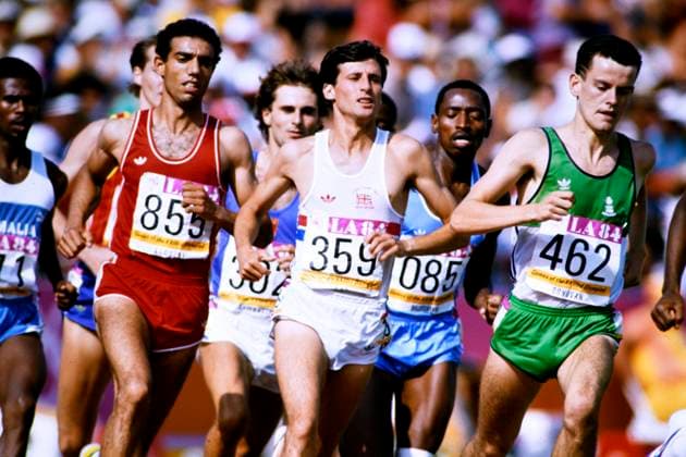 COE Sebastian GBR Olympiasieger 1984 in LA IOC Olympische Sommerspiele 1984 in Los Angeles 1500 m Vorlauf am 10.08. 1984 in Los Angeles IOC Praesidentschafts Kandidatur 2025 Copyright: xLacixPerenyix